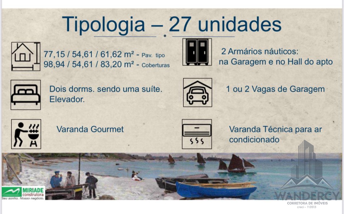 Apartamento à venda com 2 quartos, 61m² - Foto 9