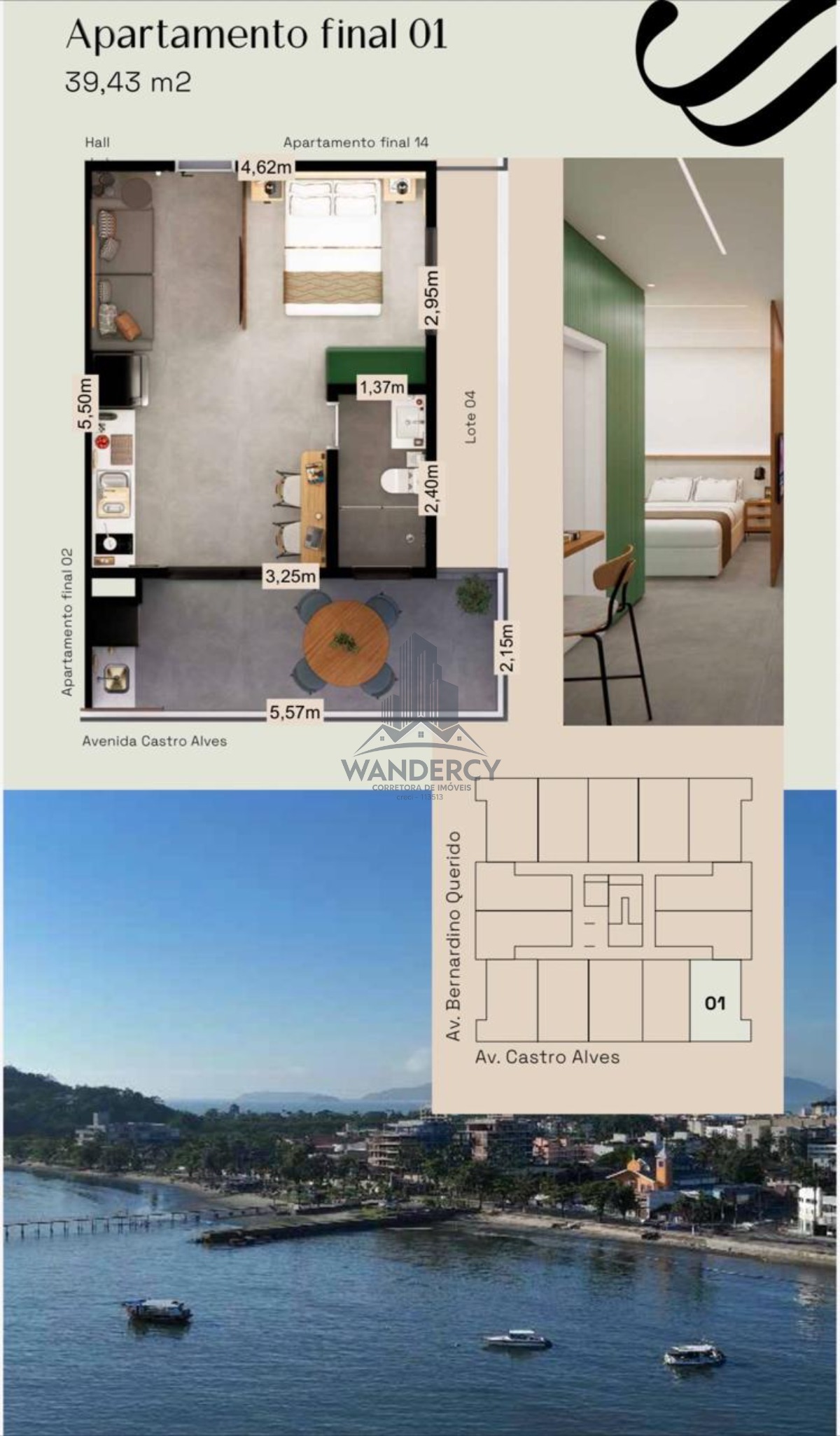 Apartamento, 1 quarto, 34 m² - Foto 13