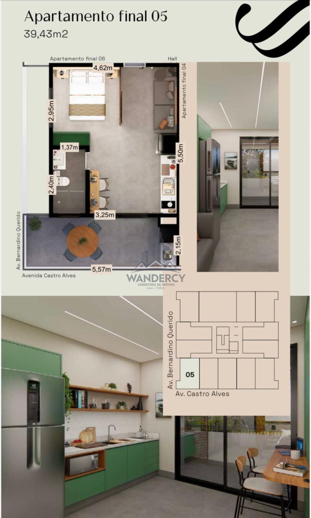 Apartamento, 1 quarto, 34 m² - Foto 15