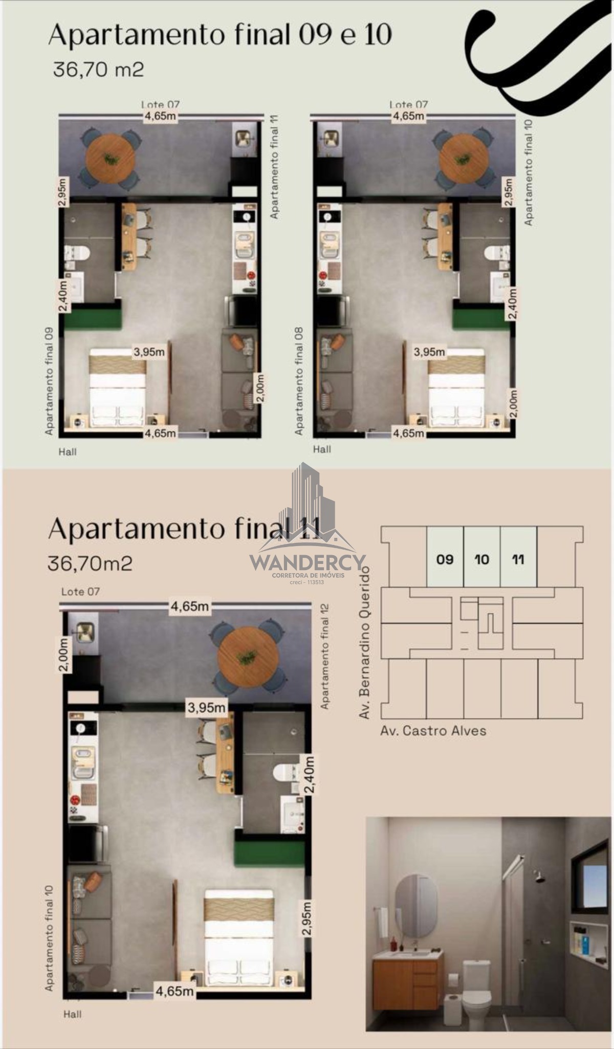 Apartamento, 1 quarto, 34 m² - Foto 18
