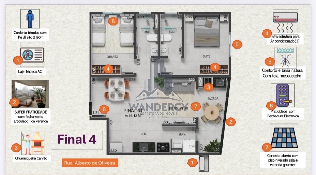 Apartamento, 2 quartos, 66 m² - Foto 15